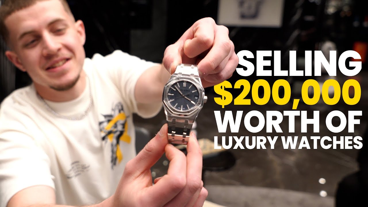 Selling $200,000 Worth of Luxury Watches In Dubai | Behind The Scenes of A Luxury Watch Dealer