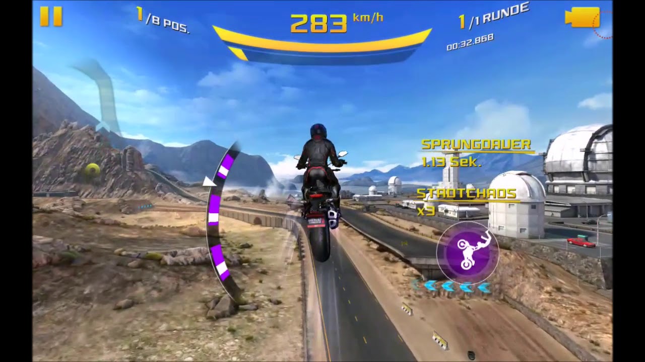 Asphalt 8 Ducati Monster 1200 S 1:29:793 Cloud Nine