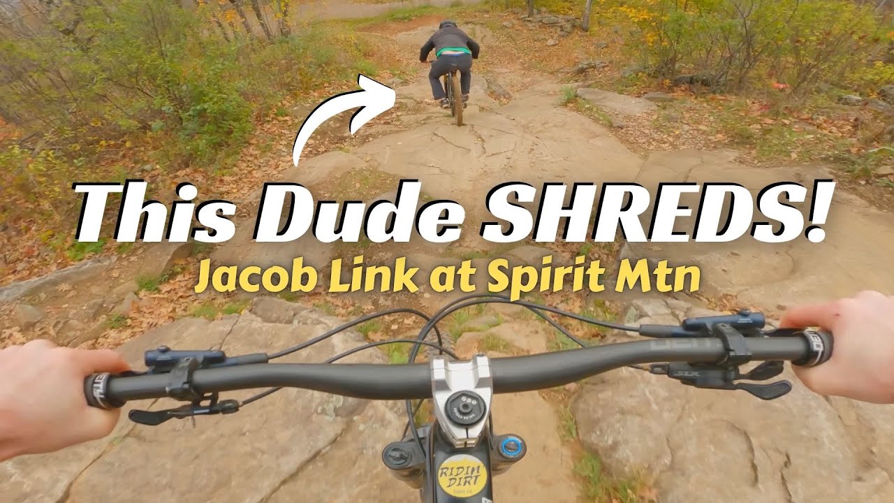 Chasing Duluth shredder Jacob Link at Spirit Mountain - Closing day 10-24-2021