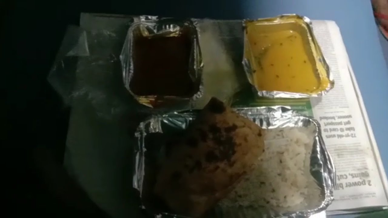 Pantry food served in Netravati Express