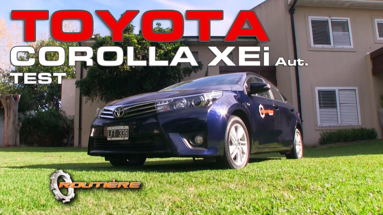 Toyota Corolla XEI Aut 2014 Test - Routière - Pgm 271