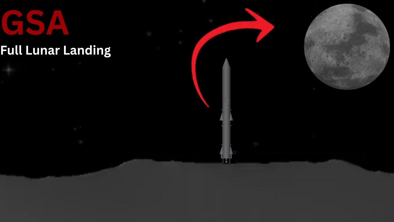 Guestian Space Agency  |  Full Lunar Landing