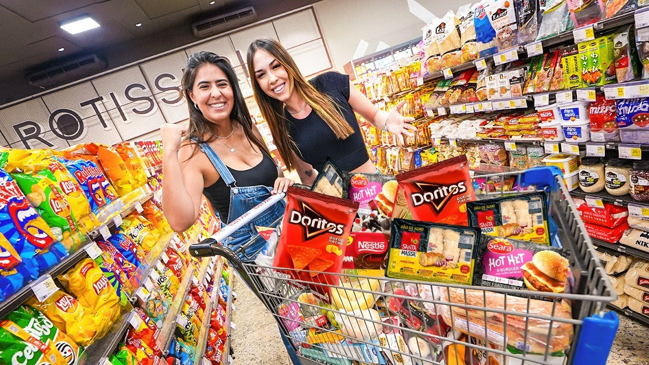 COMPREI TUDO NO MERCADO PRA ZAMBOTI