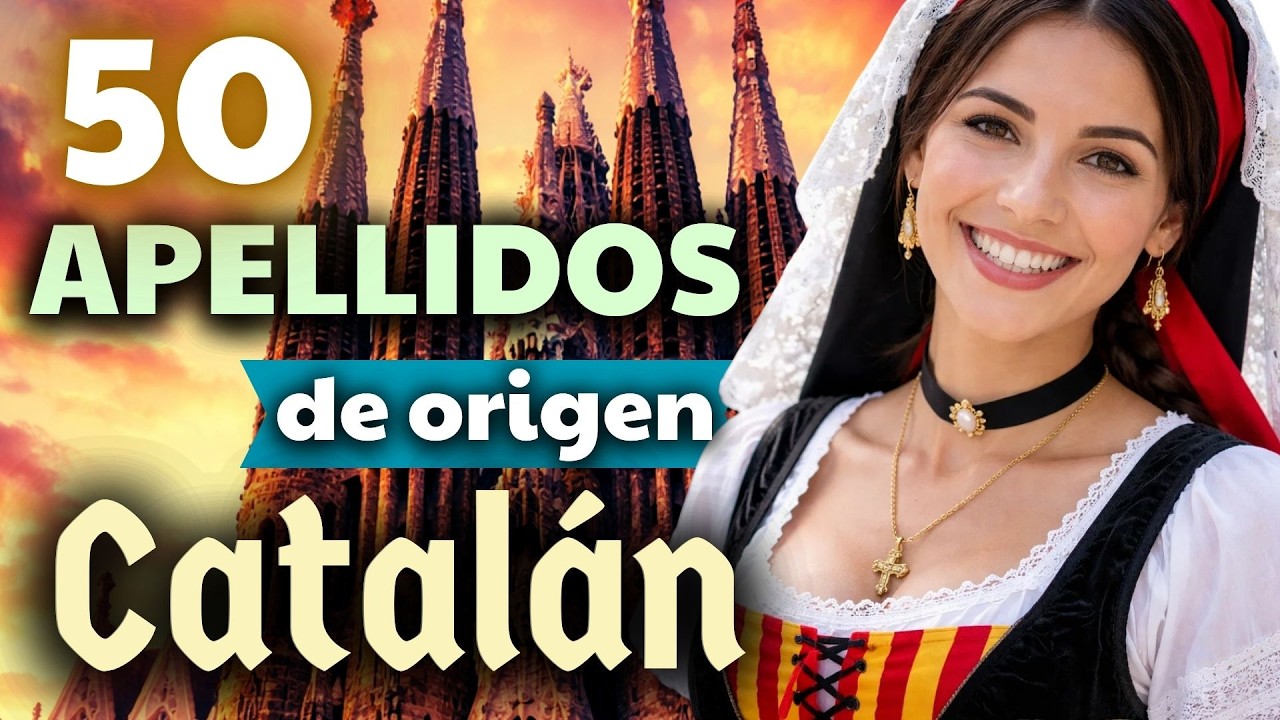 👉🏽Si tienes uno de estos APELLIDOS podrías tener origen CATALÁN
