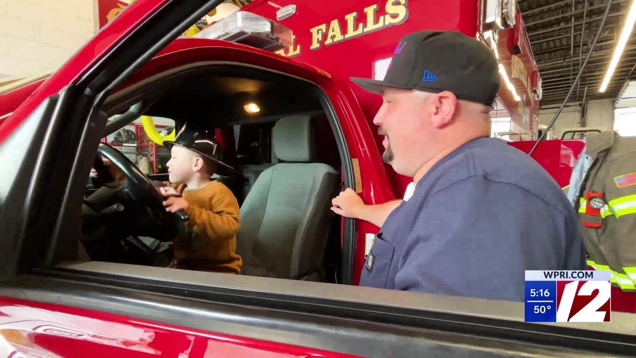 Central Falls firefighters support one of their own after son diagnosed with rare brain disorder