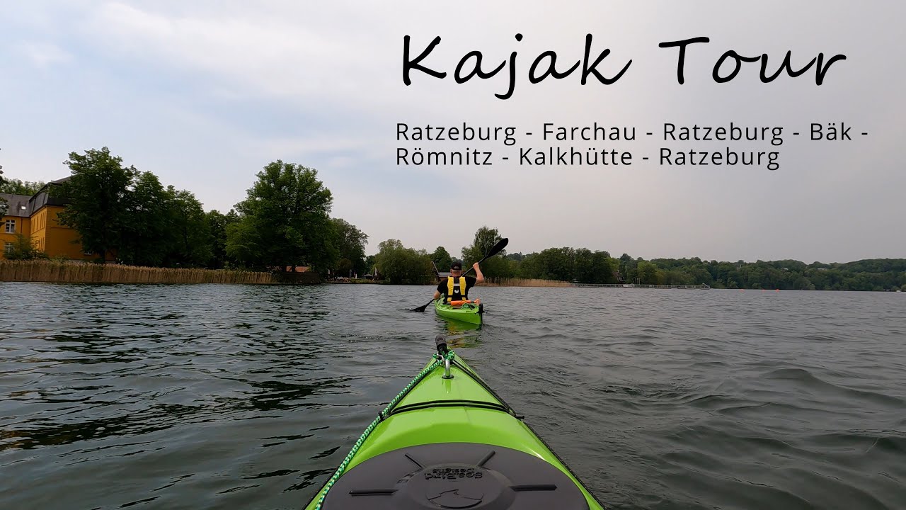 Kajak Tour rund um die Inselstadt Ratzeburg mit dem Seabird Discovery + Expedition HV