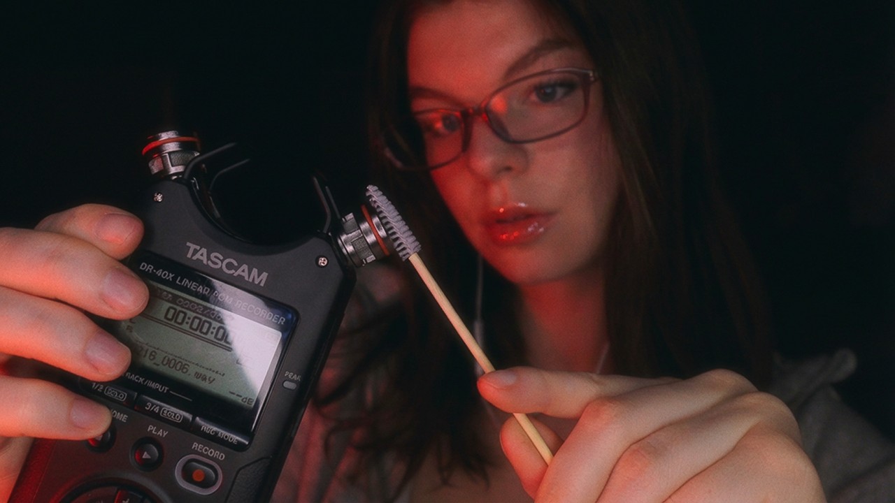 trying ASMR on my new tascam mic with your fav triggers