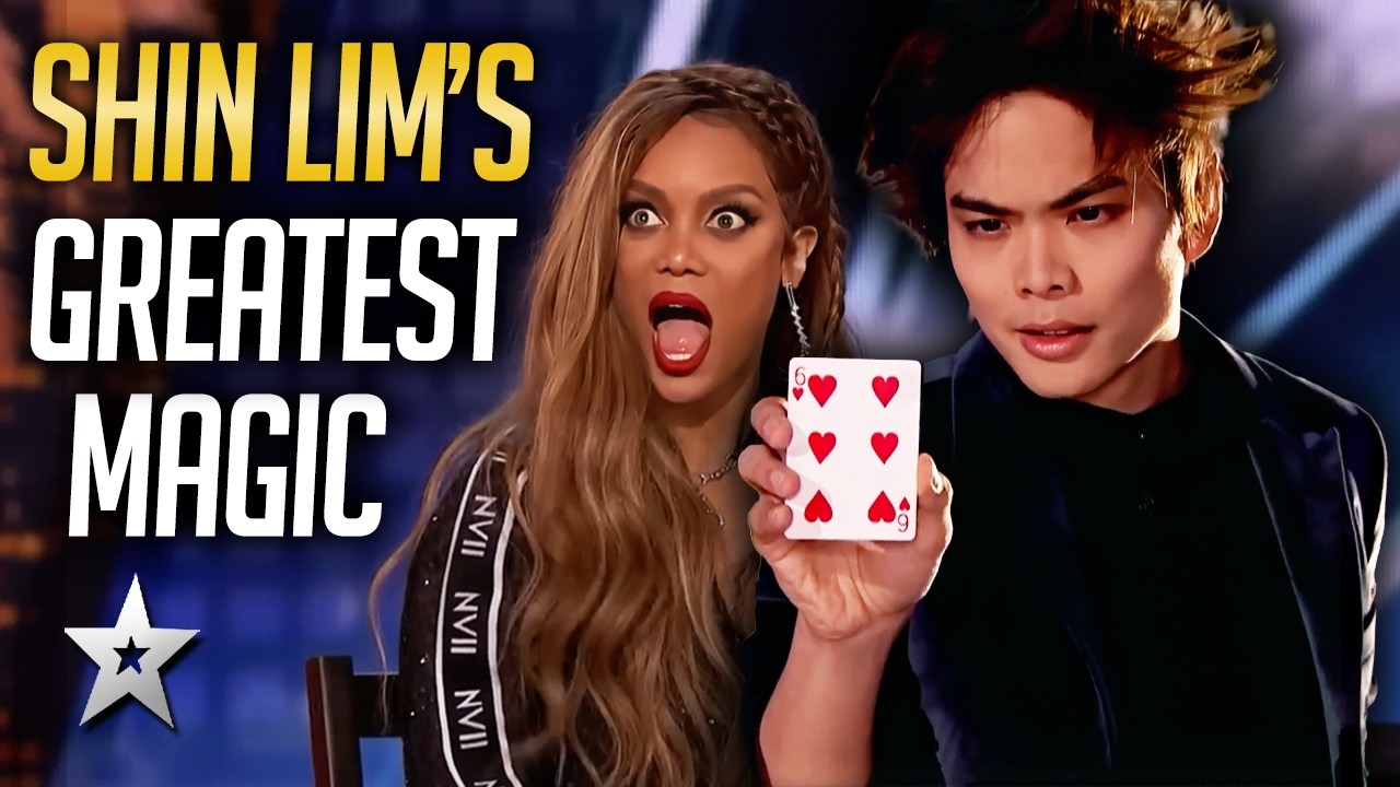 Shin Lim's Greatest Magic Moments on America's Got Talent!