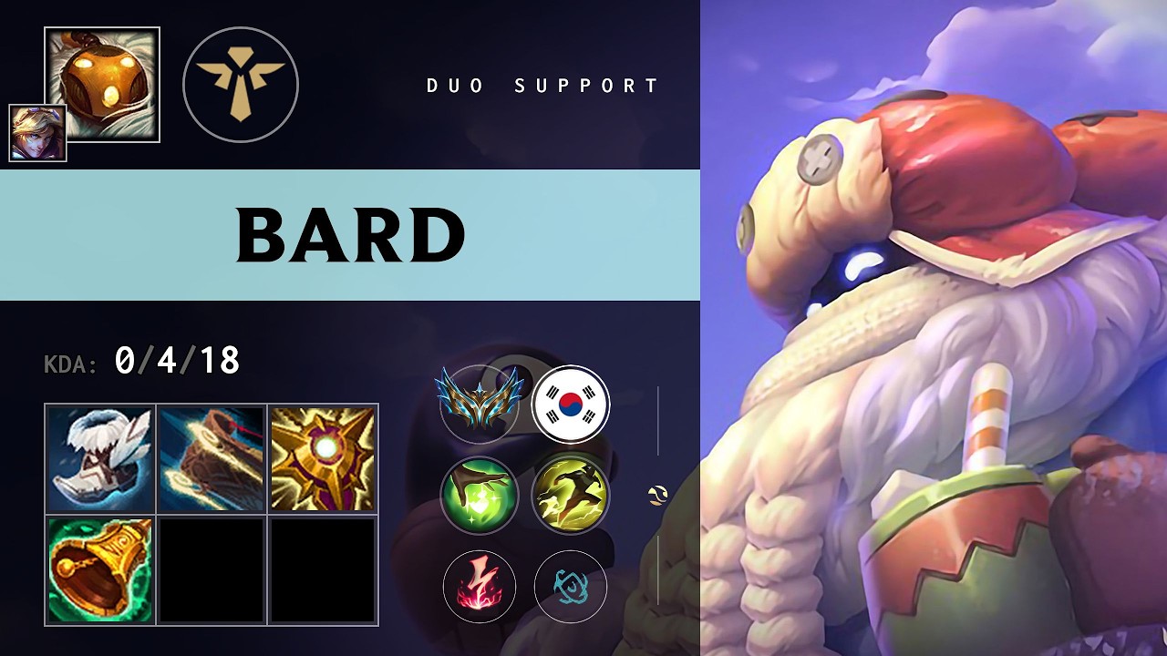 Bard Support vs Karma - KR Challenger Patch 26.16
