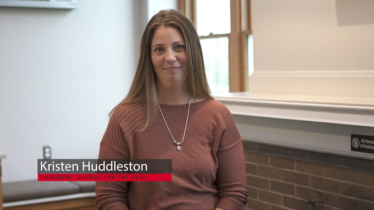 Kristen Huddleston Principal School for the Deaf 2019-20