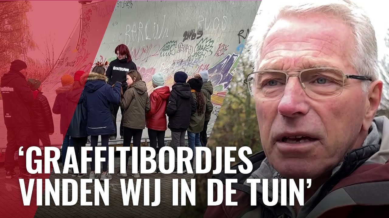 Graffitiworkshops onder de Amsterdamsebrug moeten stoppen