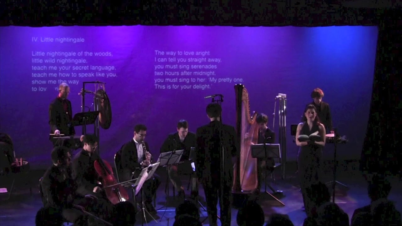 Berio Folks Songs (chamber version) live