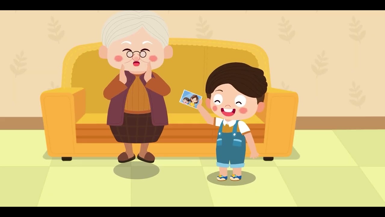 Helping grandma