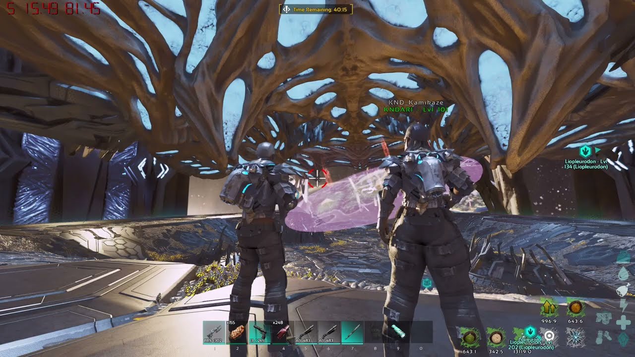 Overseer sin dinos solo escopeta Cueva Tek