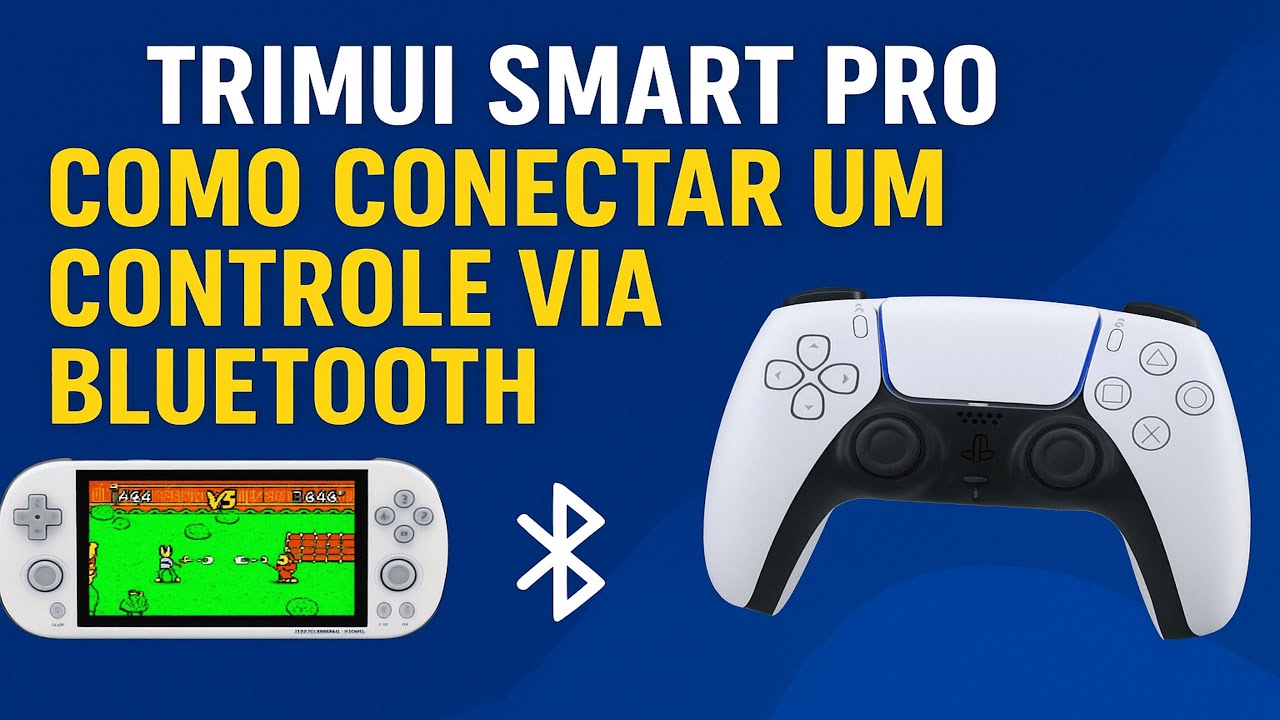 Trimui Smart Pro-  Como Conectar um Controle Via Bluetooth para Multiplayer Local.