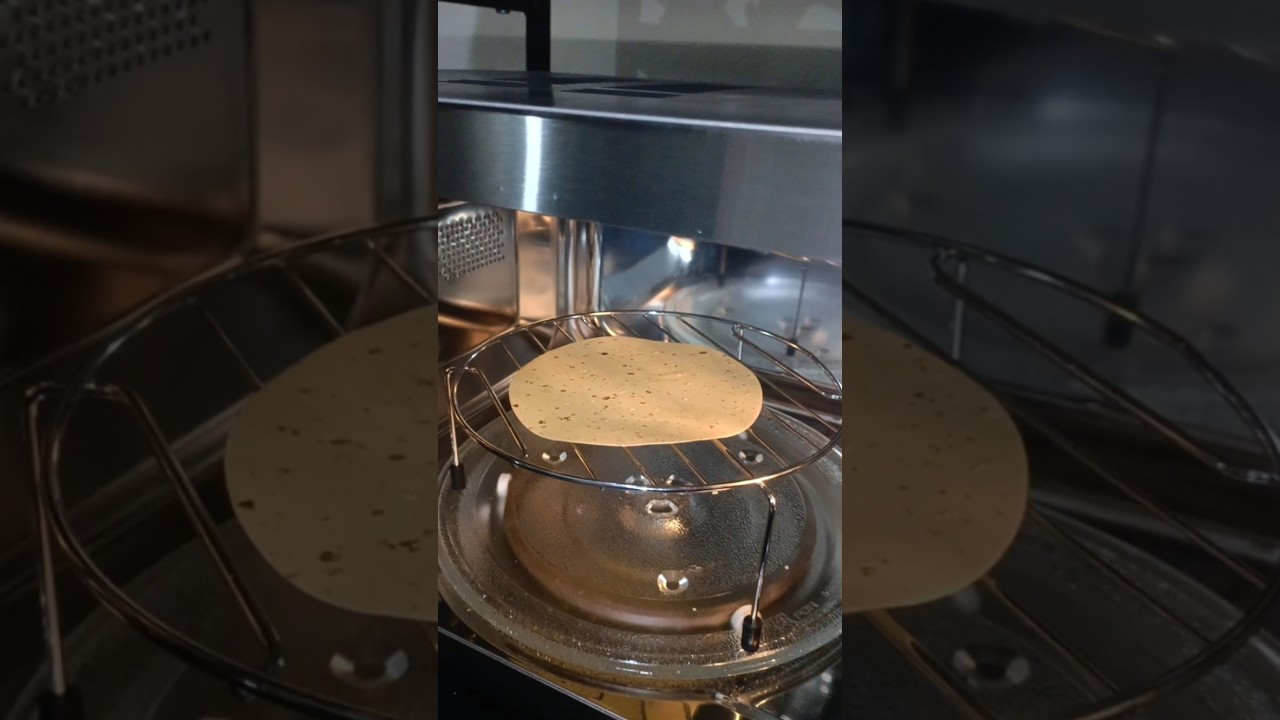 Roasted Papad in IFB Microwave #shorts#youtubeshorts#IFB #microwave#oilfreecooking #IFB23SC3