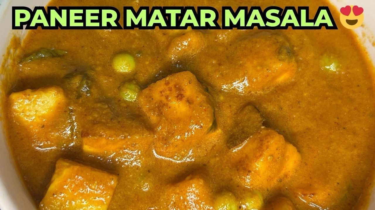 Restaurant Style Paneer Matar Masala 😍 | Creamy Paneer Curry | Easy Paneer Recipe