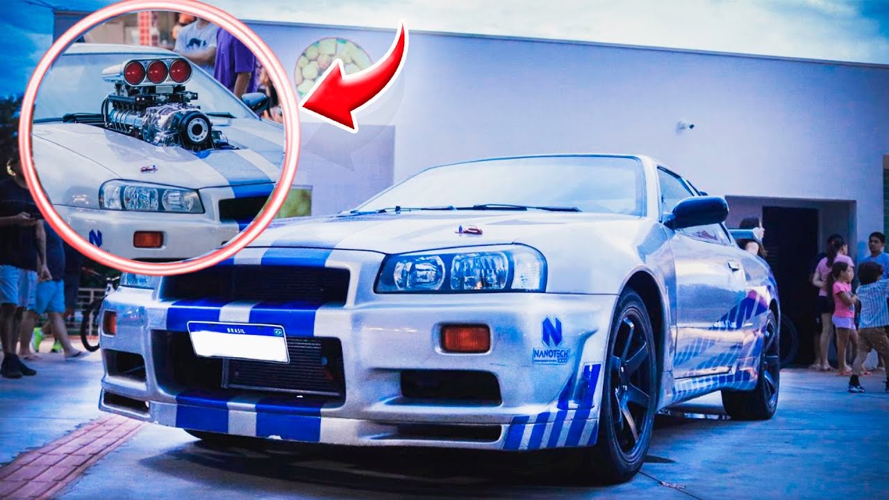 INICIAMOS AS MODIFICAÇÕES NO GTR R34 DO RENATO GARCIA