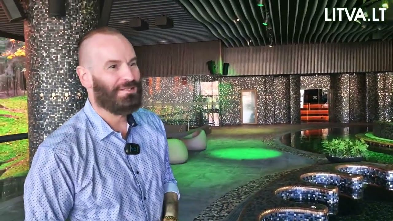 Санаторий Gradiali бассейн. Паланга, Литва