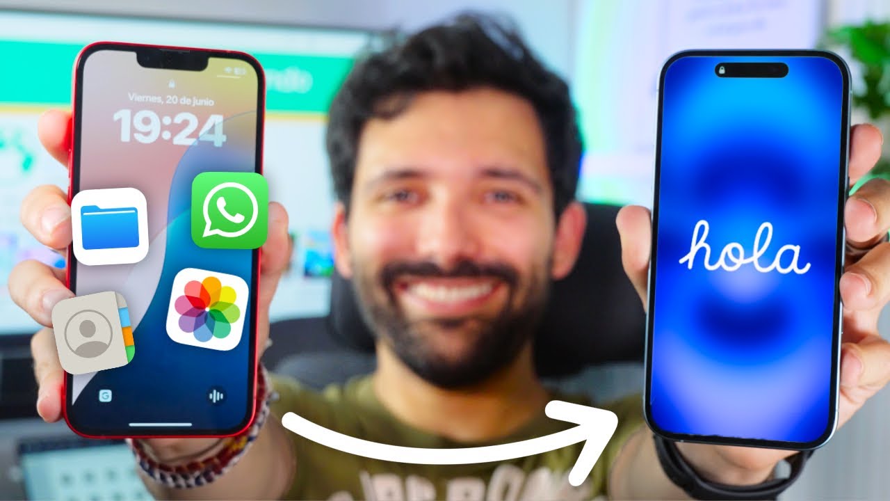 Como TRANSFERIR DATOS de iPhone a iPhone ✅ Como pasar TODO