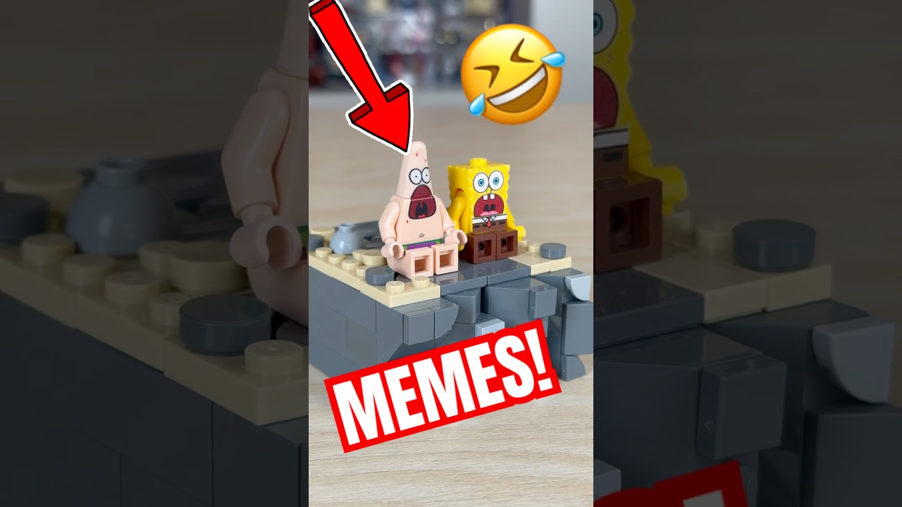 SpongeBob MEMES In LEGO!! For Real?!? 