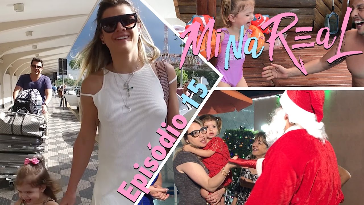MiNa Real | Valentina conhece o Papai Noel e visita a vovó Alba | Episódio 15