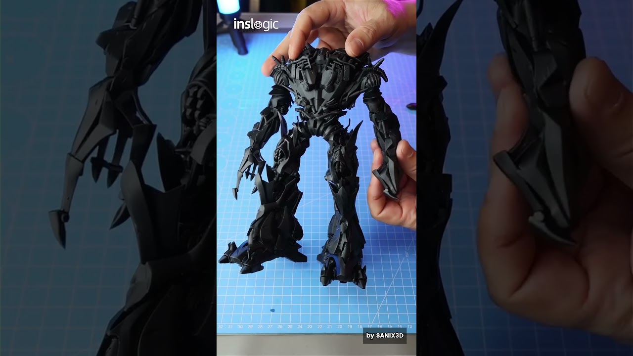 3D Printed Megatron Assembly