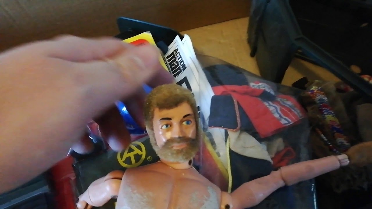 Vintage Action Man finds! 2 boxes filled!