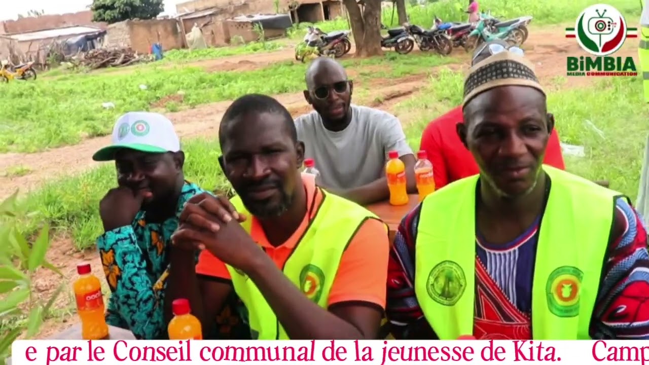 Lancement de la campagne de reboisement organiser par le Conseil communale de la jeunesse de Kita