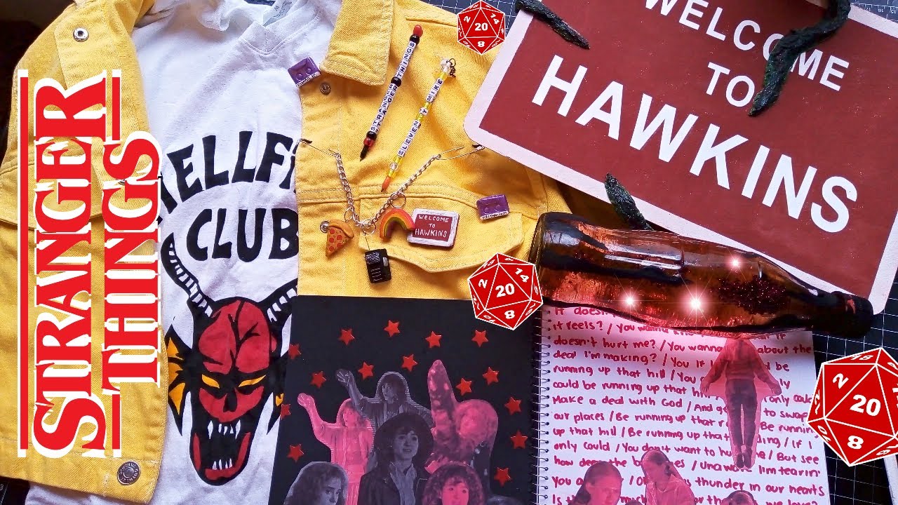 Manualidades de Stranger Things - Accesorios, Decoración y Útiles Escolares | Ame Mayén