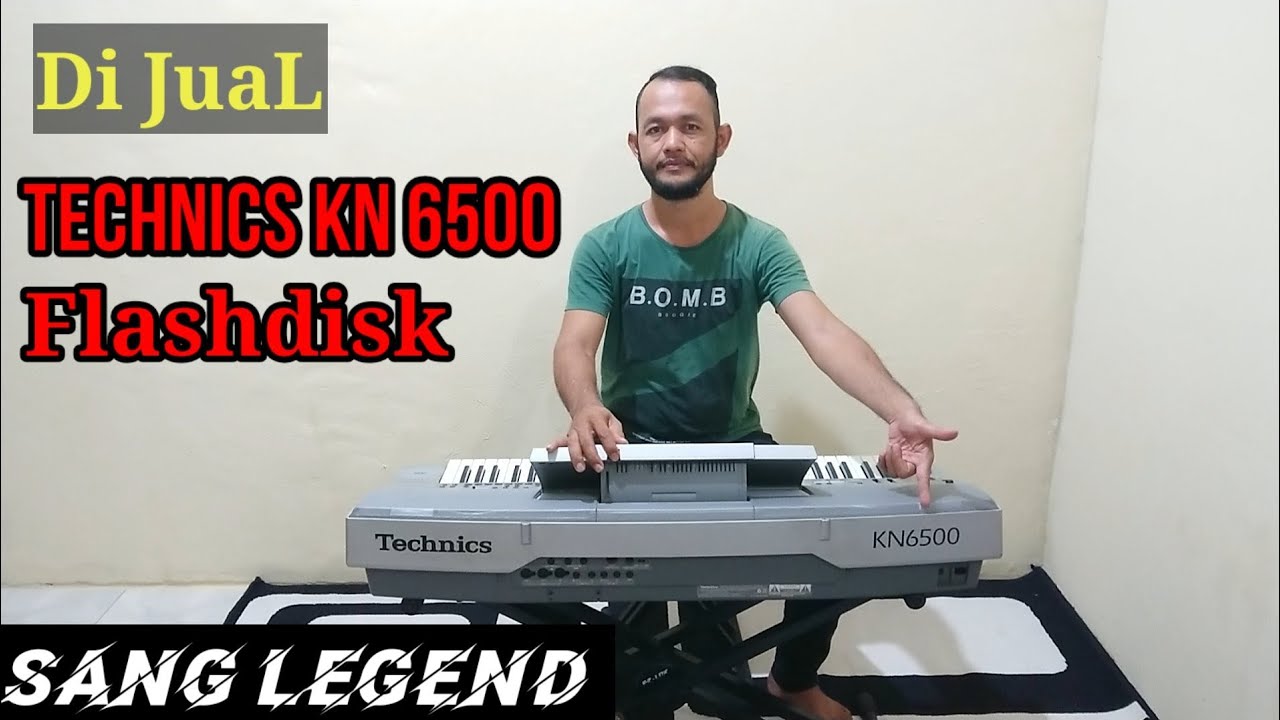 Di jual | keyboard Technics KN 6500 flashdisk | kondisi istimewa