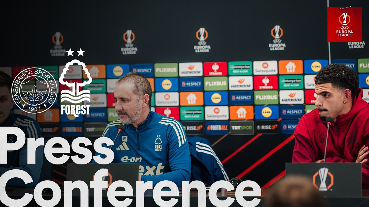 Vítor Pereira & Morgan Gibbs-White Press Conference | Fenerbahçe v Forest | UEFA Europa League