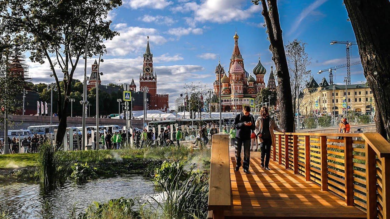 🇷🇺 МОСКВА ПАРК ЗАРЯДЬЕ МОСКОВСКИЙ ГУМ