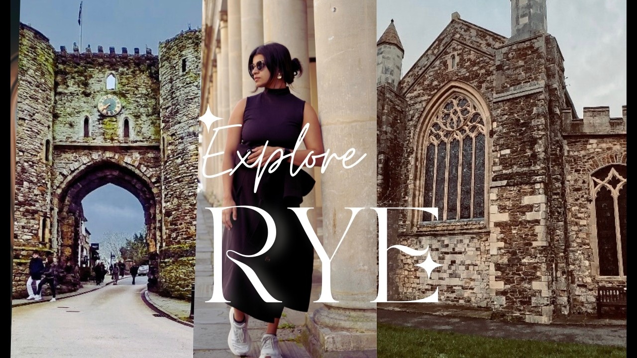 ലണ്ടനിൽ നിന്ന് 1 മണിക്കൂർ മാത്രം ദൂരം | A Fairy Tale UK Town 😍 | Rye England Malayalam Vlog”