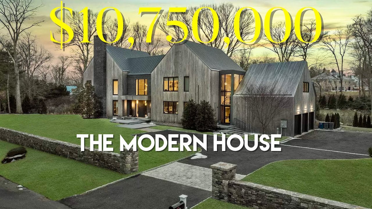 $10,750,000 | THE MODERN HOUSE | 34 Beechcroft RD Greenwich CT