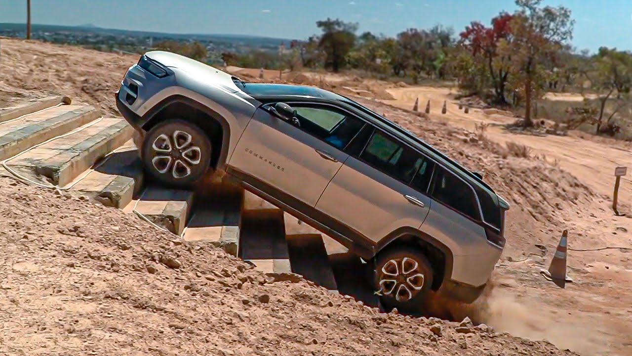Jeep Commander - Off-Road Test Drive [No Talking]