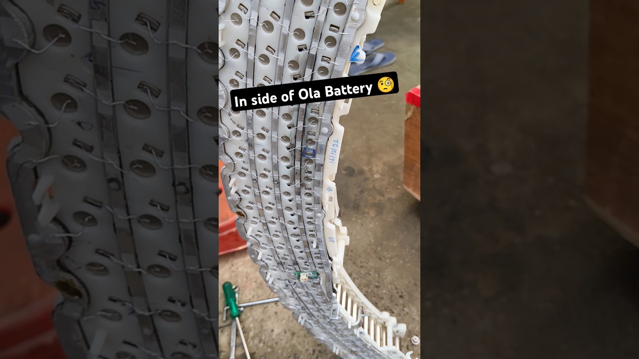 Look inside Ola Battery 😱 Ola S1 Pro | 4 kWh Battery 🔋 224 Cell's #ola #battery #olas1pro