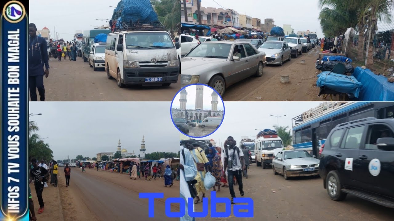 MAGAL TOUBA 2024 : l'ambiance au alentours de Ancien garage arrivée.....