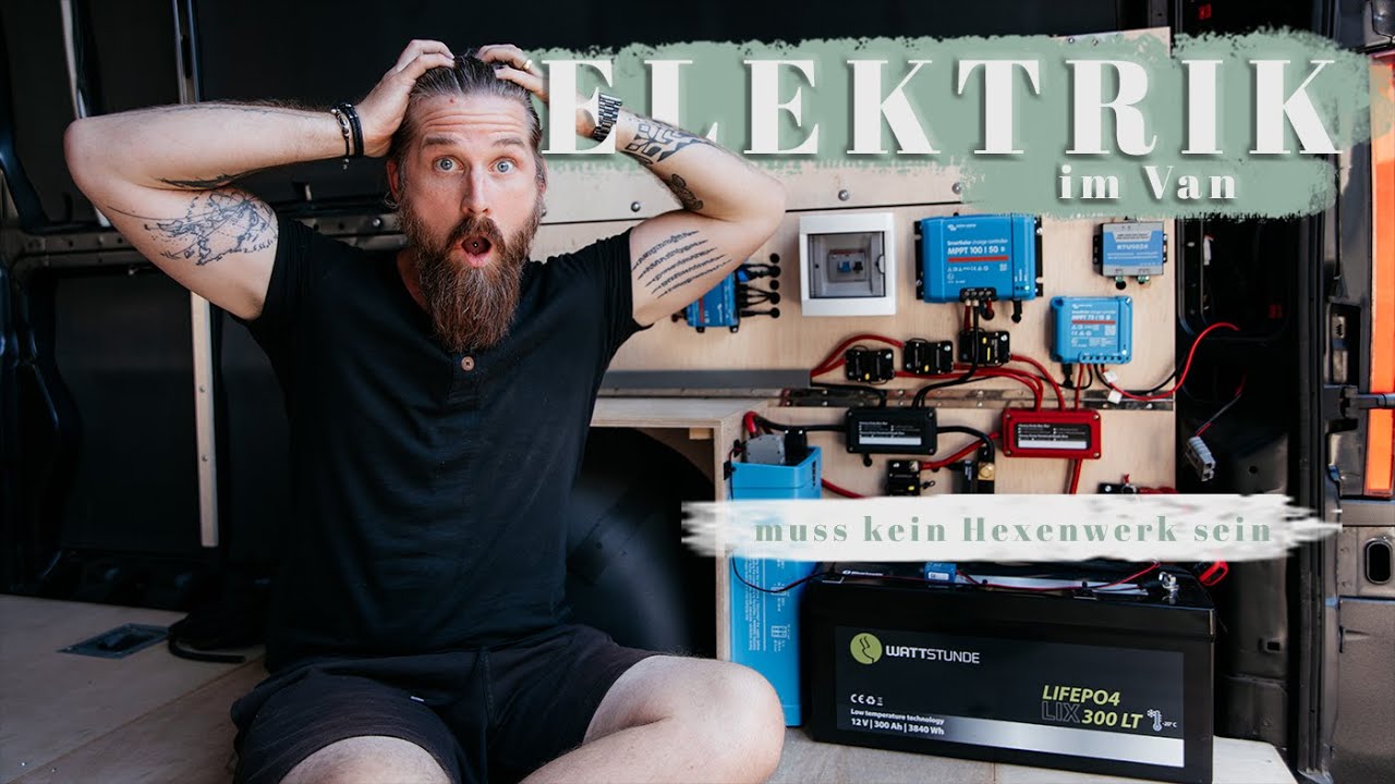 F10 | DIY Campervan | Unser Basis Strom Set up - Elektrik für den Van | Fiat Ducato L5H3