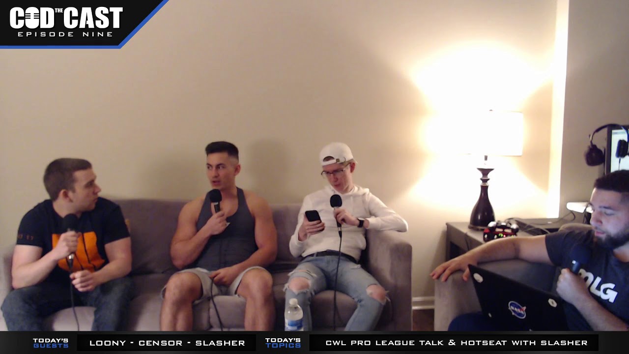 THE CODCAST EPISODE 9 FEATURING SLASHER, LOONY AND CENSOR