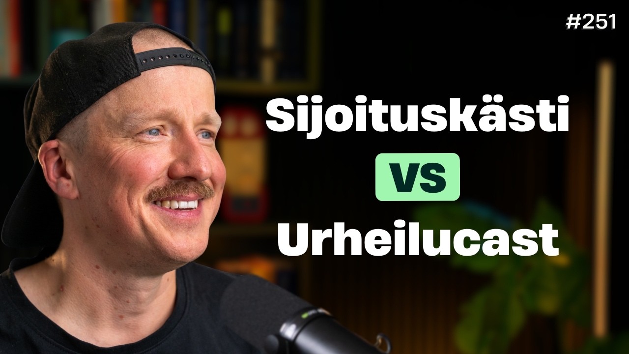#251 Multimiljon&auml;&auml;riksi podcastilla: Urheilucastin koko tarina ft. Esko Sepp&auml;nen