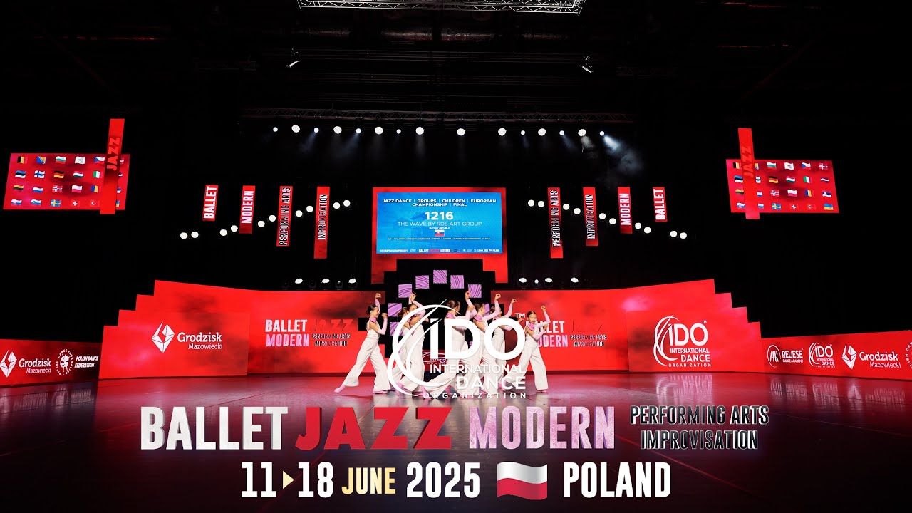 THE WAVE BY RDS ART GROUP | Slovakia | Children Groups | IDO Jazz Dance European Championship 2025