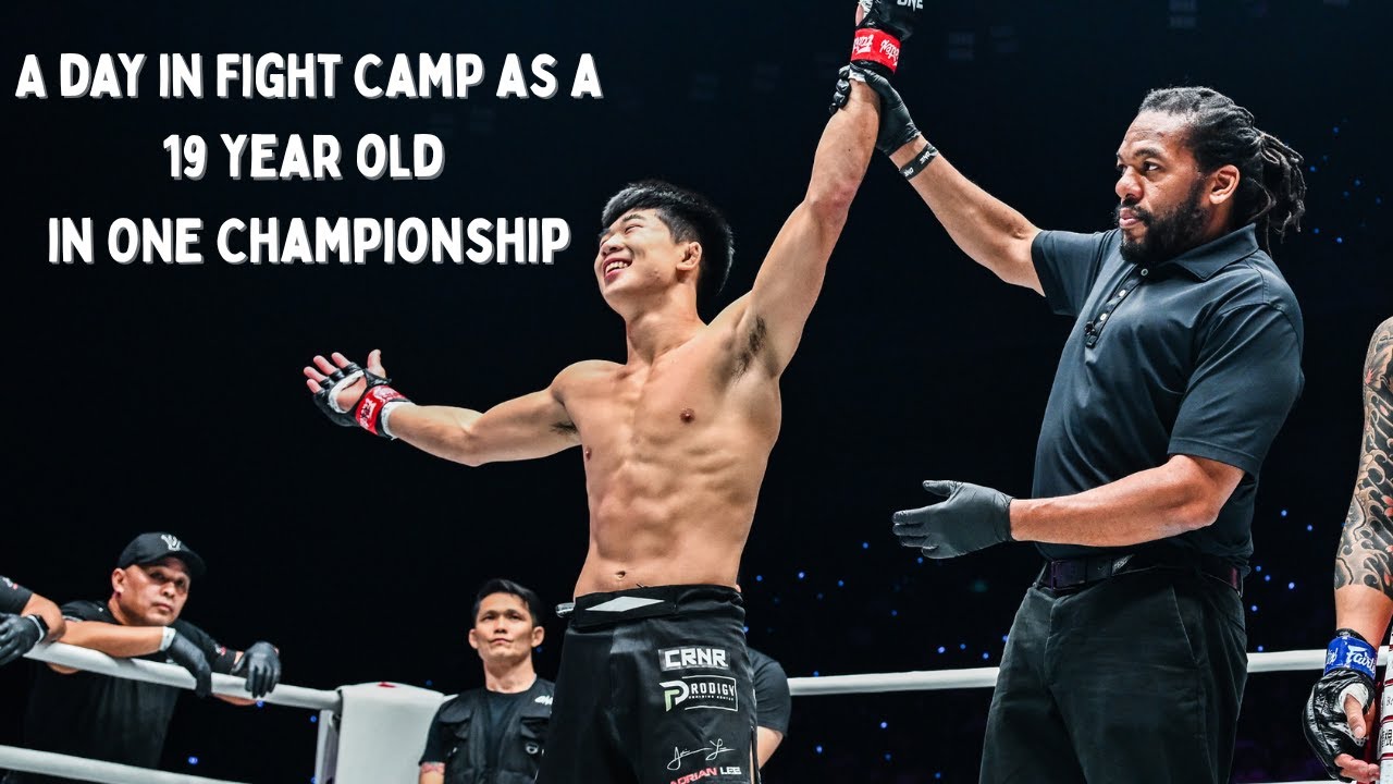 Один день в тренировочном лагере 19-летнего участника ONE Championship | Новые поступления мерча,...