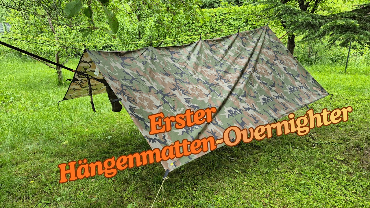 Mein Erster Hängematten Overninghter - Hängematte | Tarp | Sommer 2025