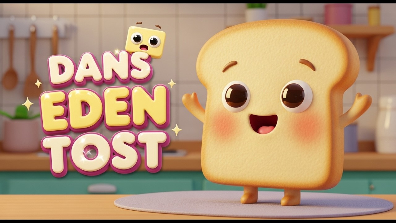 Dans Eden Tost | Neşeli Çocuk Şarkısı 🎵🍞 | Eğlenceli Kahvaltı Animasyonu