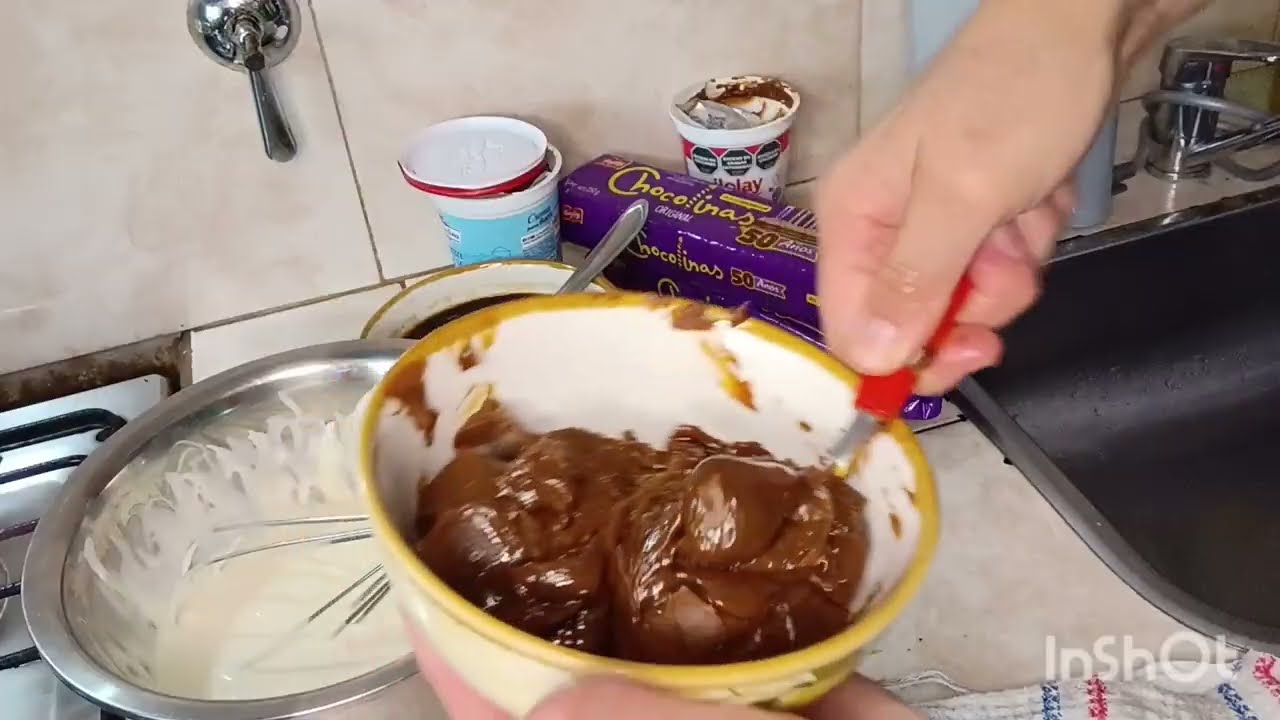 CHOCOTORTA EXPRESS FÁCIL receta sin queso crema 