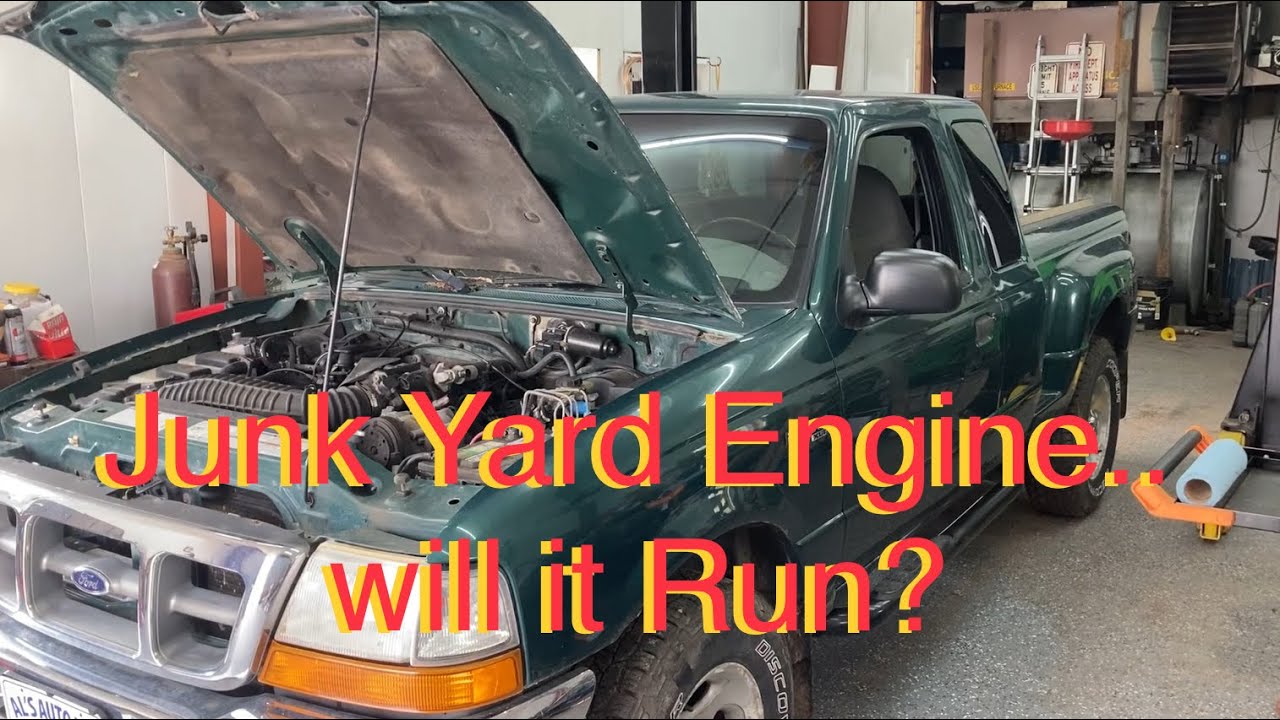 2000 Ford Ranger 4.0 engine removal.