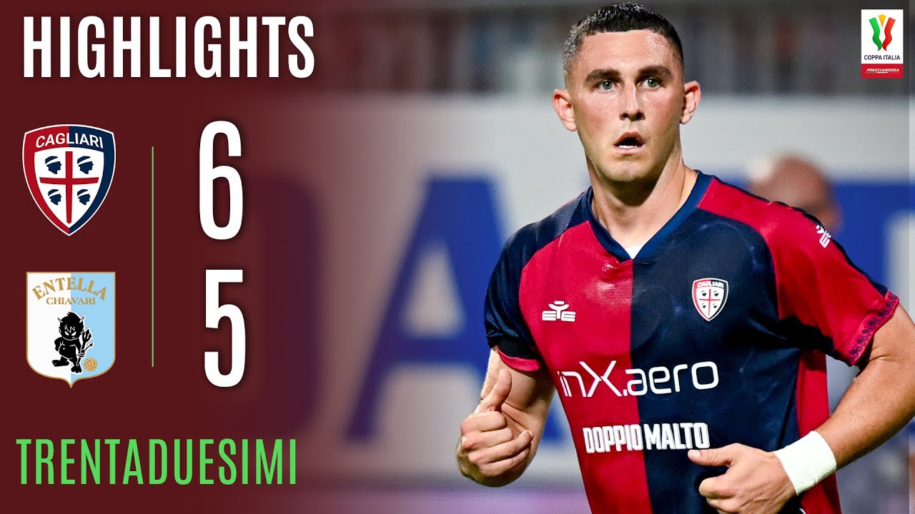 CAGLIARI-ENTELLA 6-5 dcr | HIGHLIGHTS | TRENTADUESIMI | Coppa Italia Frecciarossa 2025/26