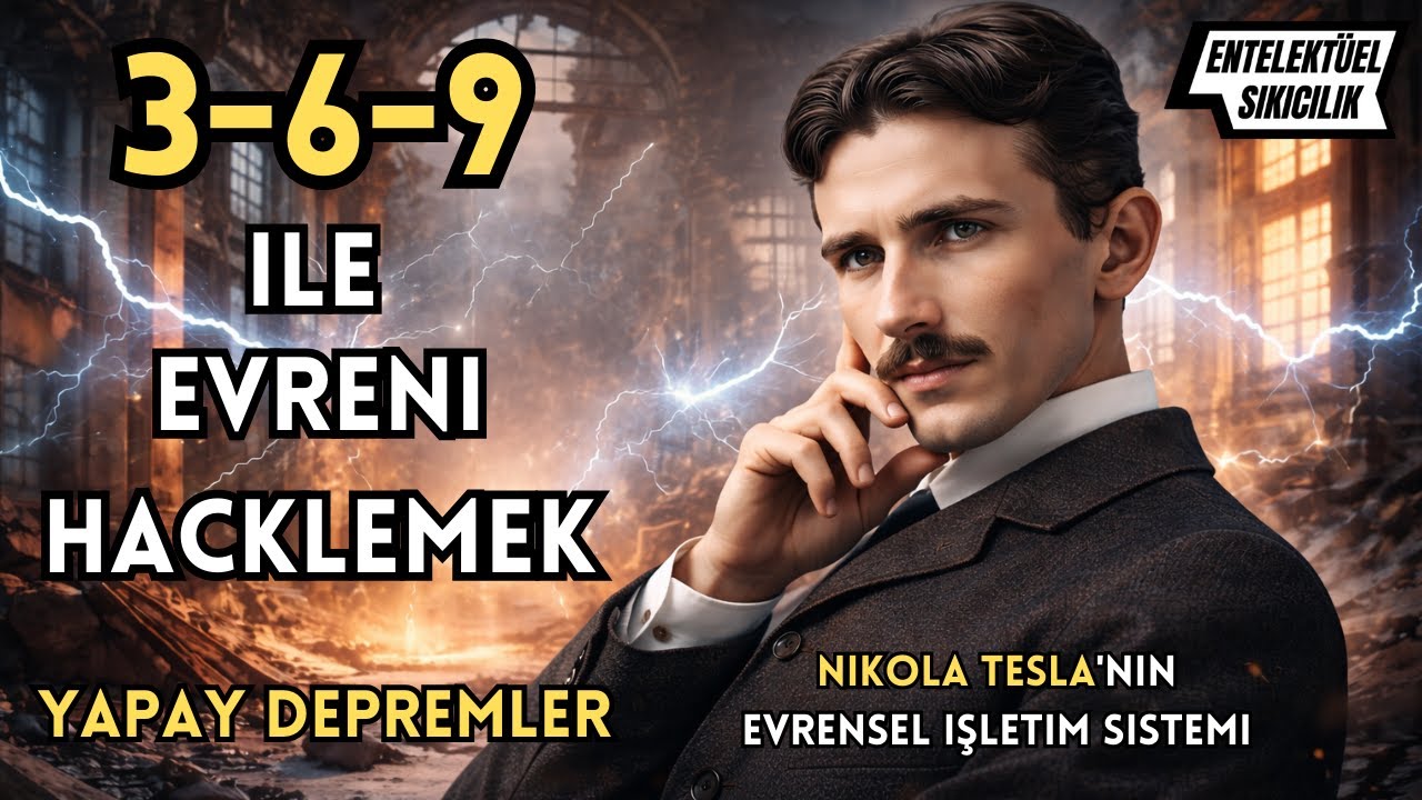 Nikola Tesla’nın 3-6-9 Gizemi I Yapay Depremler I Rezonans Kanunu