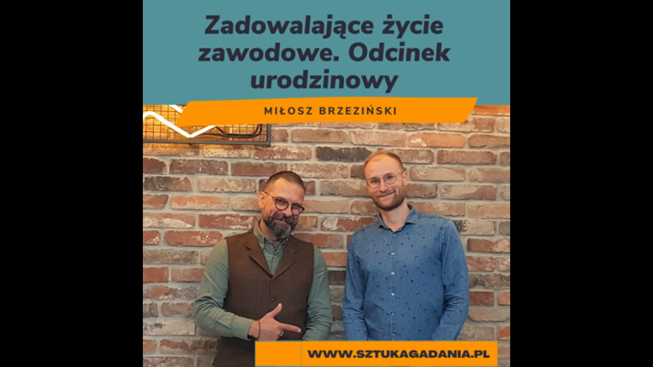 Miłosz Brzeziński. Zadowalające życie zawodowe
